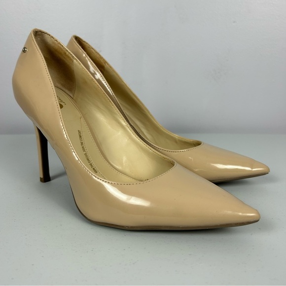 Circus by Sam Edelman Nude Patent Leather Heels Size 9 - Picture 2 of 11